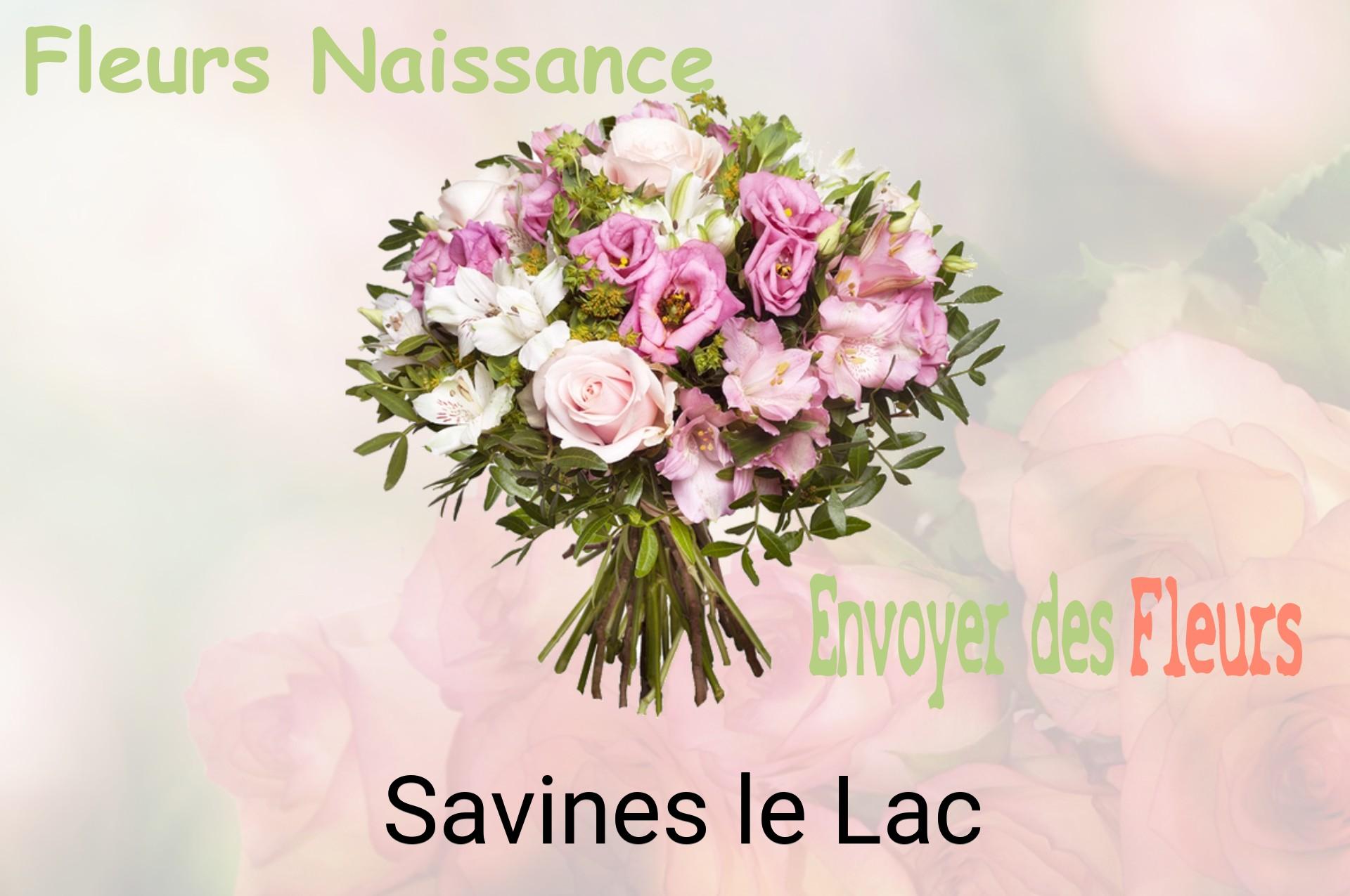 Bouquet de fleurs de naissance livré à Savines-le-Lac
