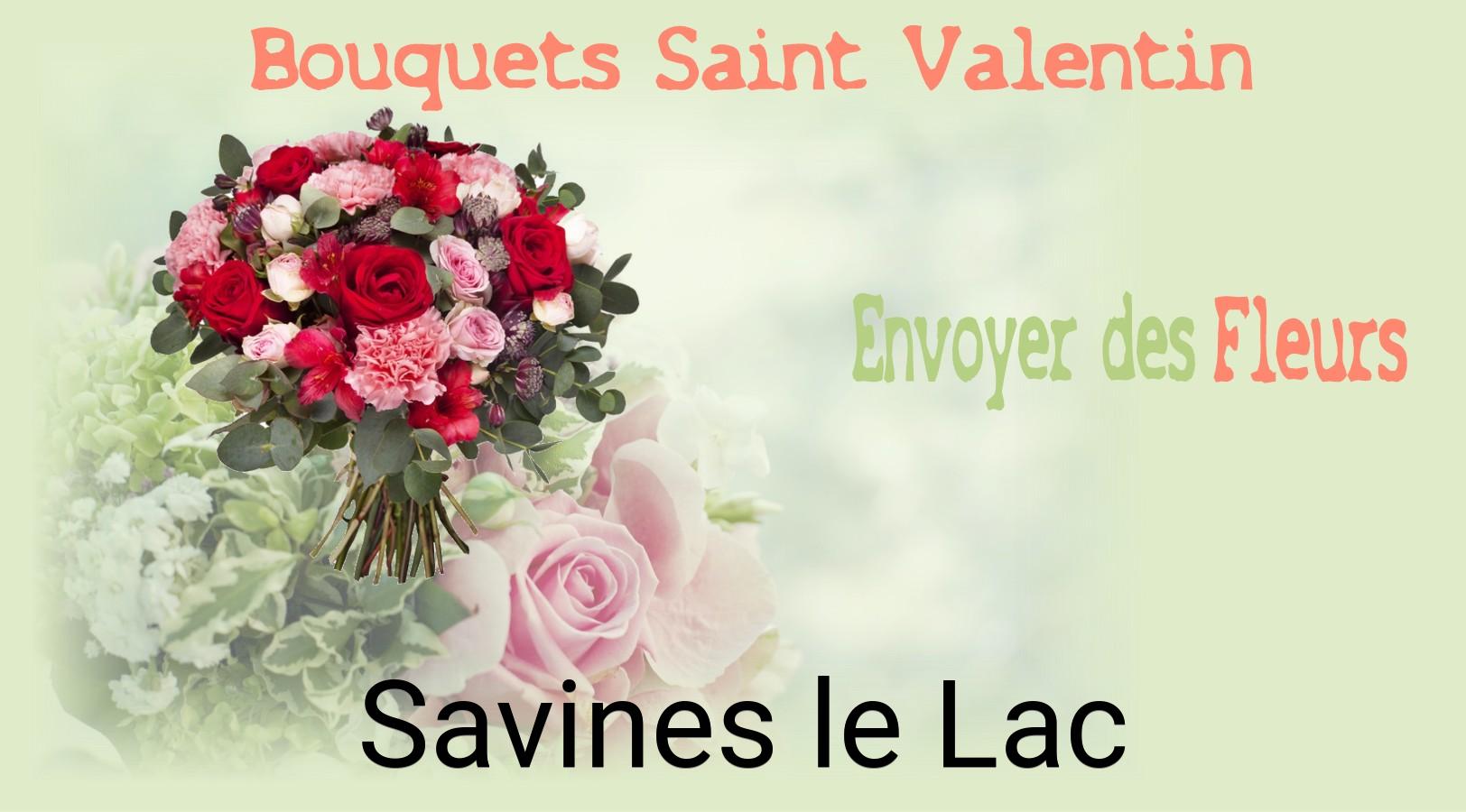 Roses de Saint-Valentin livrées à Savines-le-Lac